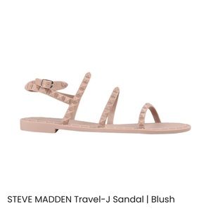 NWT Steve Madden Travel J Blush Sandals 7